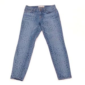 J Brand Vin Star Capri Skinny Jeans